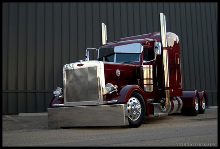 Custom Pete - truck, 18wheeler, big rig, semi