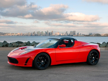 Tesla roadster - 07, 10, car, 2011, tesla