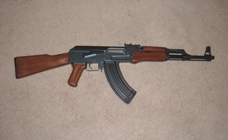 my AK 47 (semi-auto) - 07, 47, 2011, 10, ak