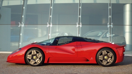 Ferrari Concept - sports, super, pinafarina, p45, p4-5, car, red, ferrari, concept