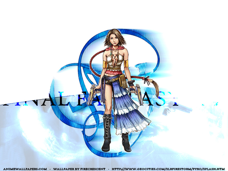 Yuna - gunner, women, yuna, final fantasy