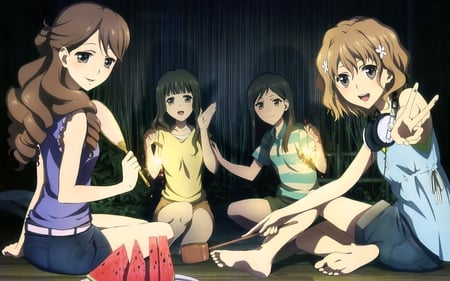 Hanasaku Iroha Paty Beauty - anime, iroha, squad, beauty, new, tv show