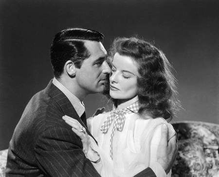 ARCHIBALD ALEXANDER LEACH & KATHARINE HOUGHTON HEPBURN - usa, movies, actors, action