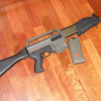 my SPAS 15 shotgun (very rare)