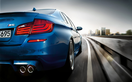 Beautiful BMW M5 Sedan 2012