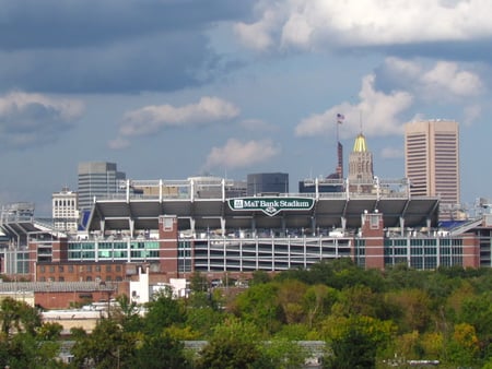 Baltimore Ravens Stadium - baltimore, flacco, go team, ravens