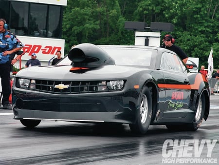 Nmca Pro Street Racing 2010 Camaro  - camaro, black, gm, 2010