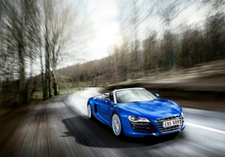 Audi Sport - sport, car, blue, cars, audi