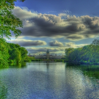 Summer Castle cloudy Day