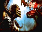 Kratos vs Scorpian.