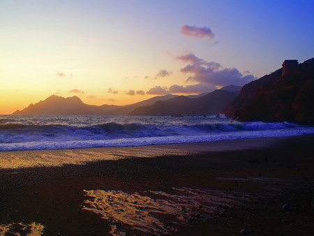 Beautiful View - nature, beach, ocean, photography, scenery, sunset