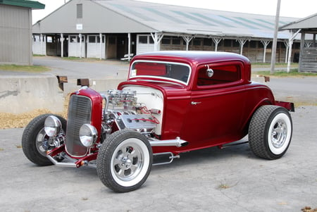 1932 Ford coupe - 32, ford, hot rod, custom