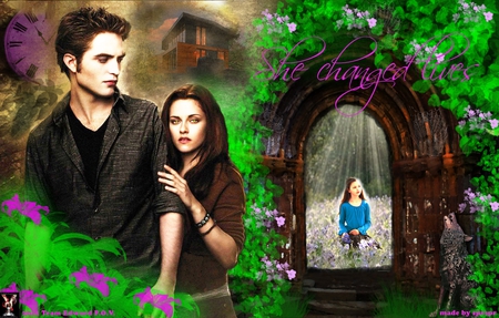 Reflection of Love - entertainment, breaking dawn, bella, twilight, movies, edward