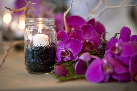 Candlelight for my Love ~ â™¥ ~ - love, magnificent, dreamcandlelight, fashion, design, wonderful, violet, entertainment, dreaming of you, purple, exquisite, beautiful, believe, flowers, lavender