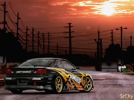 Nissan Silvia S15 by SrCky - chops, s15, sun, cars, tuning, midnight, silvia, nissan, virtual, racing, car, srcky