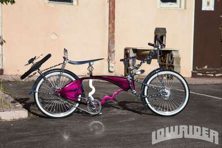 Mysterious Candy Cruiser - bike, magenta, custom, 67