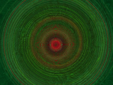 The vortex - spherical, vortex, red eye, green