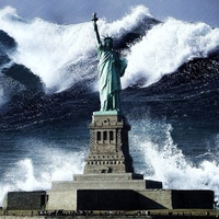 Tidal Wave And Lady Liberty