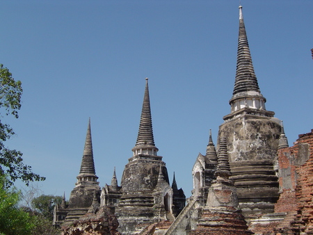 Ayutthaya - thai, buddhism, temple