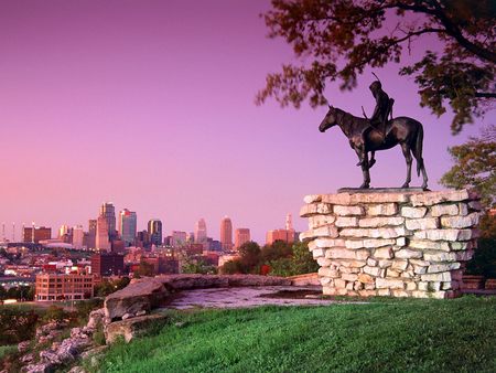 Scout Sculpture - Kansas City - Missouri - kansas city, scout sculpture, missouri