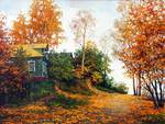 D. Levin. Autumn in the Village