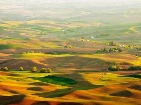 Valley - landscape, grass, valley, nature