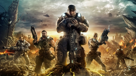 GEARS OF WAR - amazing, beautiful, nice, cool, action