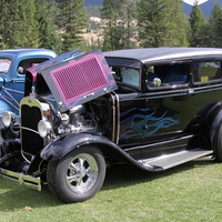 Ford 1930 at the Radium Hot Springs car show 101 