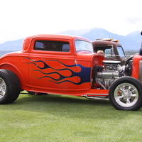 1932 Ford at the Radium Hot Springs car show 107