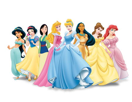 DISNEY PRINCESSES - usa, entertainment, movies, action