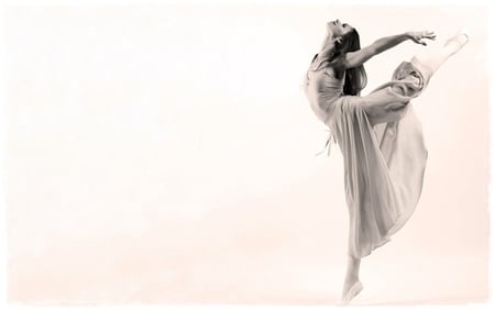 Ballerina - ballerina, legs, woman, beautiful, model, dress