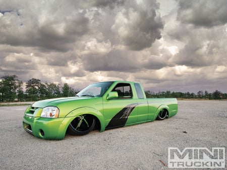 Twice As Nice - 04, truck, low, green