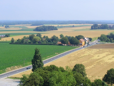 Farmers Fields - land, farmers, sky, fields