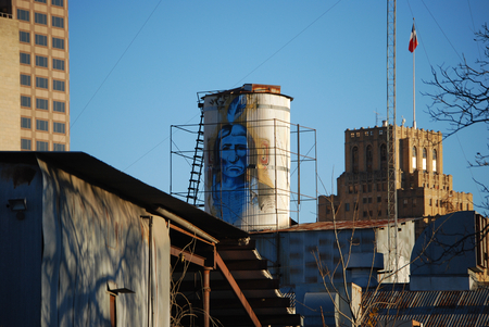 The Blue Chief - downtown, texas, san antonio, indian, arts