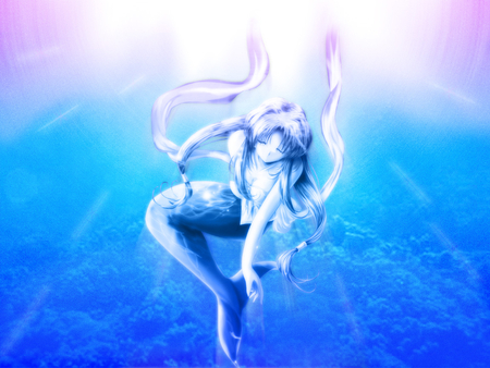 Mermaid - anime, women, fantasy, mermaid