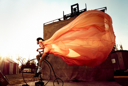 fashion statement - woman, brunette, female, photography