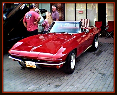 NICE CAR - nice, red, classic, old