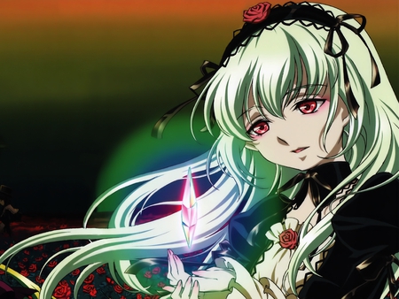 Suigintou ~ Dark Maiden - women, suigintou, anime, evil, rozen maiden