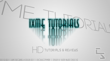 Official IxMeTutorials Wallpaper - ixmetutorials, wallpaper, ixme, chosixsoftwarem software, white, dh, paint, free, grey, chosix, youtube, reviews