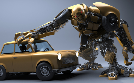 Metamorphosis(Transformers) - abstract, transformers, 3d, trabant, fantasy, metamorphosis