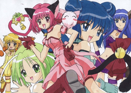 Tokyo Mew Mew  - anime, wallpaper, girl, tokyo mew mew