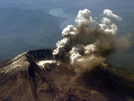 Mt St Helens - mountain, eruption, washington, volcano, erupt, nature, lava, america, usa