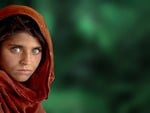 the afghan girl wallpaper