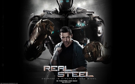 Real Steal - movie, real steal, robot, hugh jacman