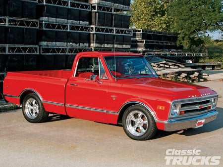 New Truck Old Soul - red, bowtie, gm, chevy