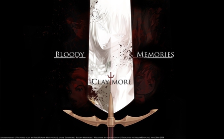 Claymore - women, fantasy, anime, claymore, sword