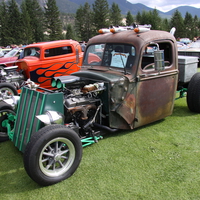 1942 Ford at the Radium Hot Springs car show 108 