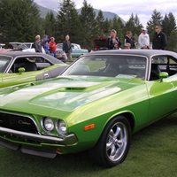 Dodge Challenger 1970 at the Radium Hot Springs car show 111 