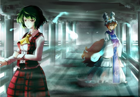 Yakumo Ran & Kazami Yuuka