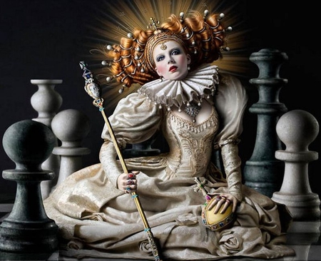 Chess Queen - beautiful, chess, picture, queen